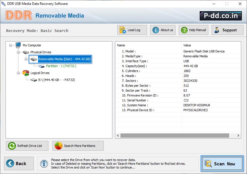 Removable Media Recovery